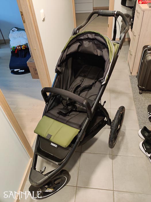 Sannale transpordikott loodud kasutamiseks koos Thule Urban Glide 2 käruga