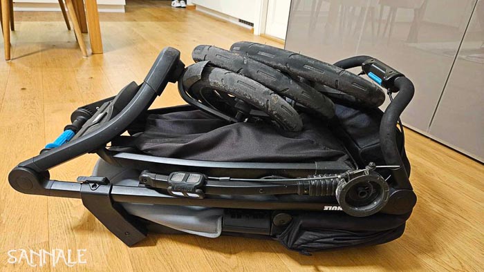 Sannale transpordikott loodud kasutamiseks koos Thule Urban Glide 2 Double käruga
