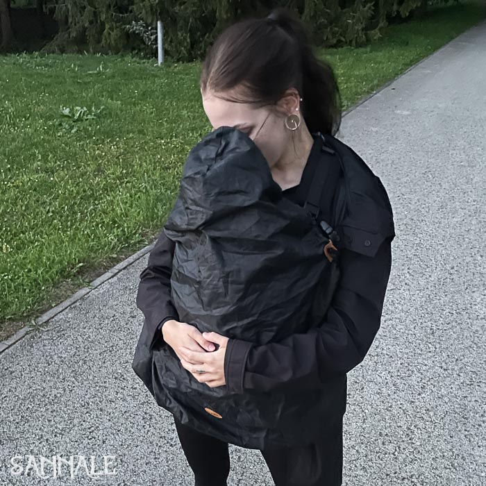Baby carrier bag raincoat-11