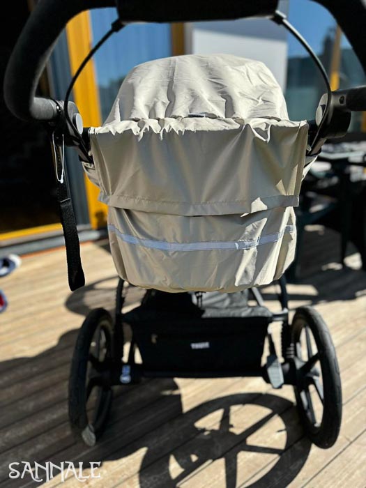 Sannale käru vihmakile loodud kasutamiseks koos Thule Urban Glide 4 käruga