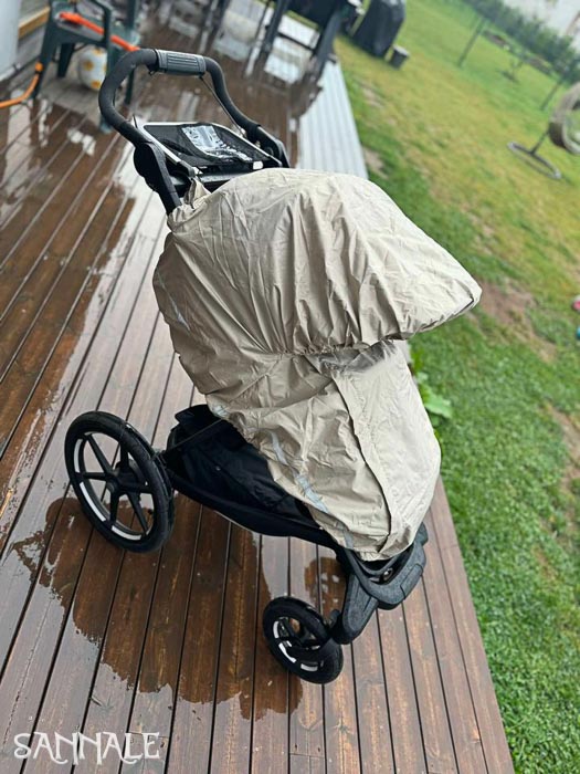 Sannale käru vihmakile loodud kasutamiseks koos Thule Urban Glide 4 käruga