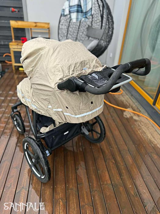 Sannale käru vihmakile loodud kasutamiseks koos Thule Urban Glide 4 käruga