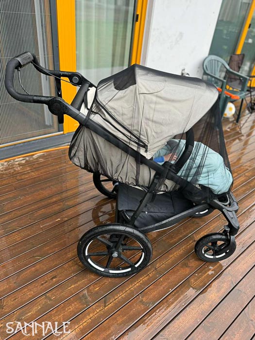 Sannale putukavõrk loodud kasutamsieks koos Thule Urban Glide 4 käruga