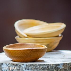 Wooden bowl