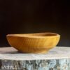 Wooden bowl - footstool