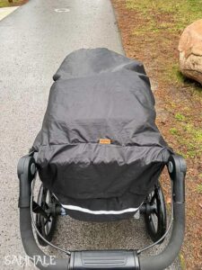 Sannale vihmakile loodud kasutamiseks koos Thule Urban Glide 4 käruga