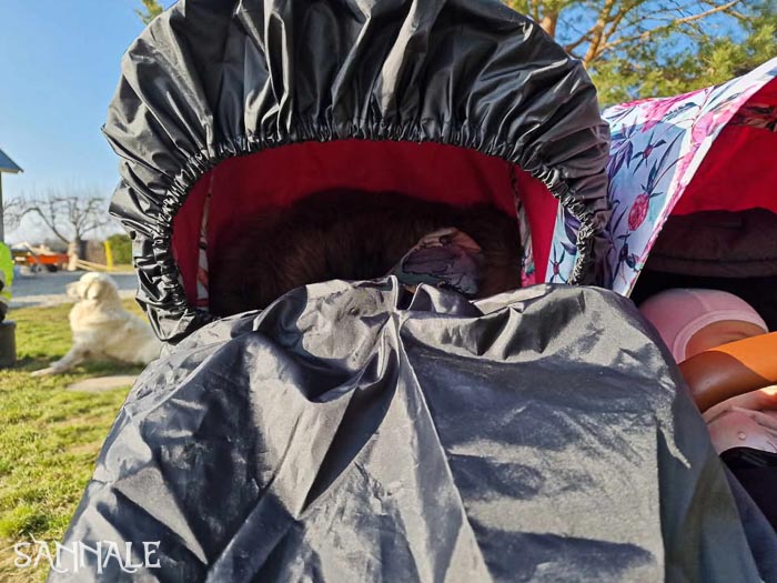 Sannale vihmakile Bugaboo Donkey kärule