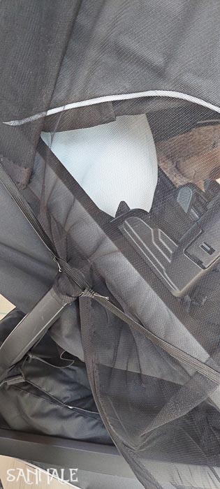 Sannale putukavõrk loodud kasutamiseks koos Thule Urban Glide 3 Double käruga