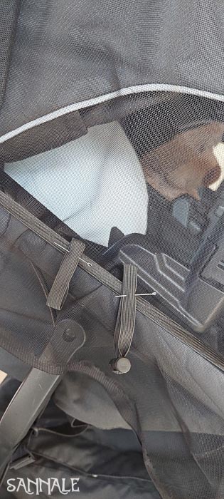 Sannale putukavõrk loodud kasutamiseks koos Thule Urban Glide 3 Double käruga