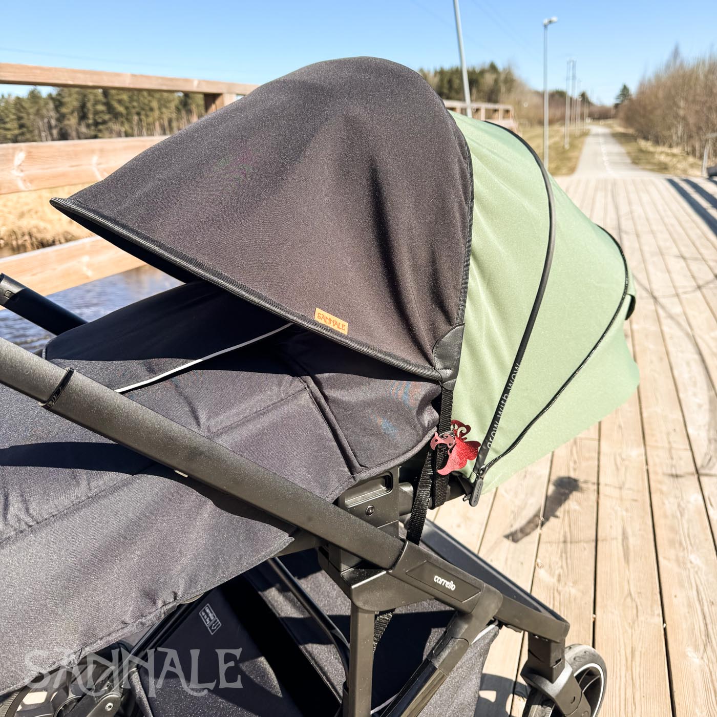 universaalne kaarvarju pikendus Carrello Alfa jalutuskärul