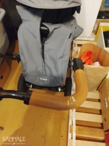 Käru lükkesang kulunud või katki