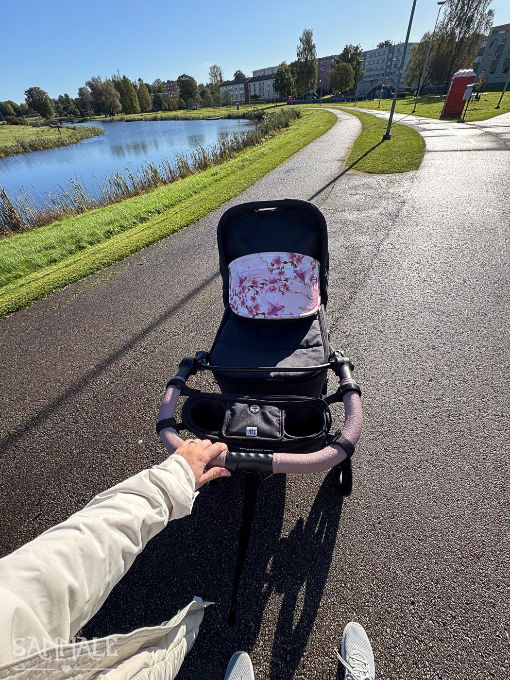 Lükkesanga kate Bumbleride Indie 2025 jalutuskärule tuhm lilla-3