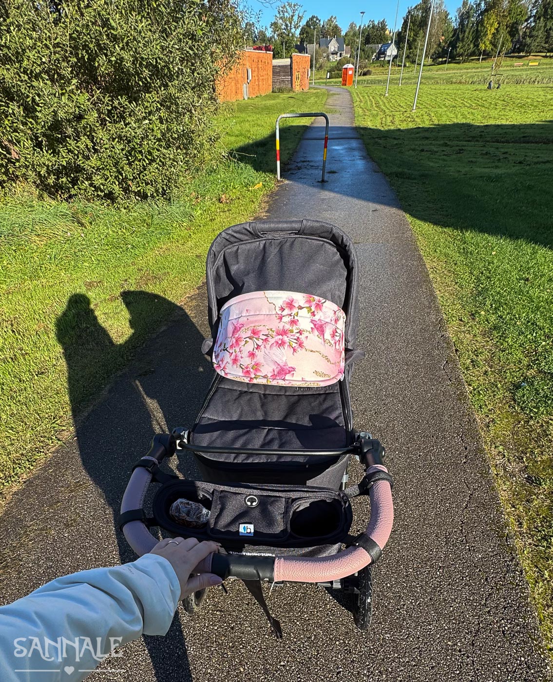 Lükkesanga kate Bumbleride Indie 2025 jalutuskärule tuhm lilla-3