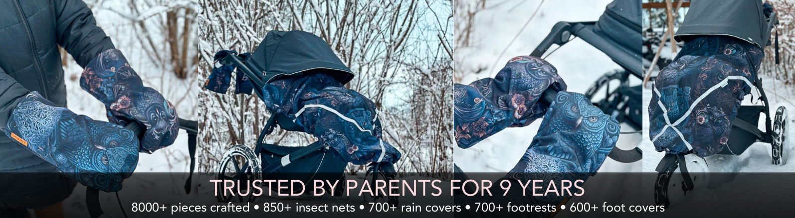 Sannale lapsevankrite lisatarvikud